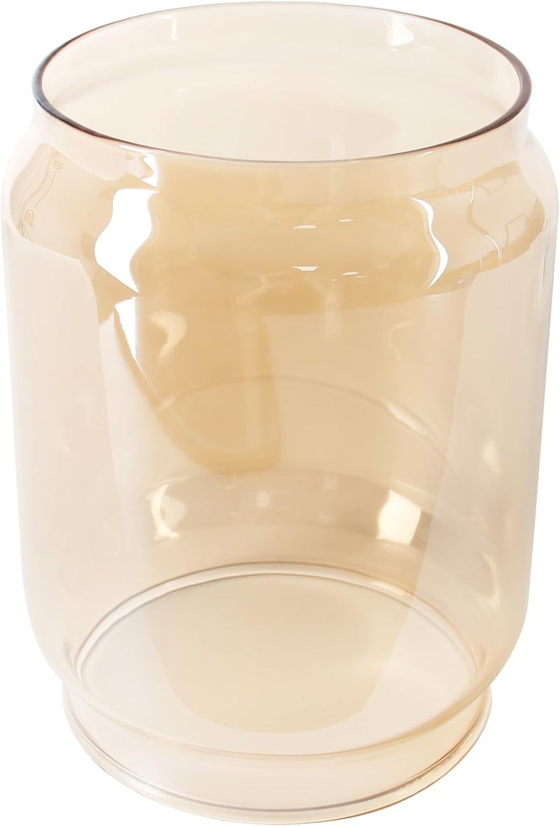 LVACODV Amber Lantern Globe Compatible with Coleman Northstar Lanterns 2000/2500 2000-043C – Soft, Warm Light | Heat Resistant Borosilicate Glass - Image 1